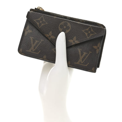 Louis Vuitton Monogram Recto Verso Card Holder Black 2 of 7