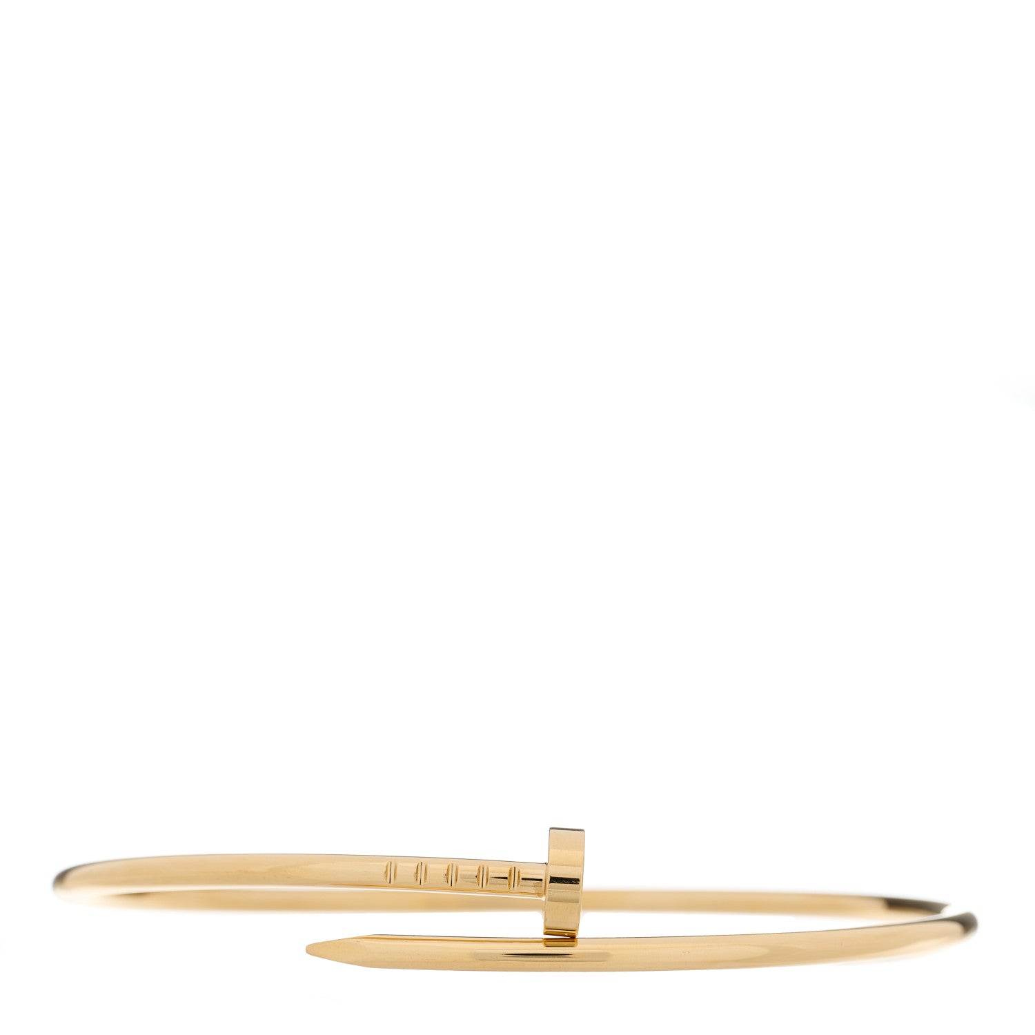 Cartier 18K Yellow Gold Small Juste Un Clou Bracelet 18 1 of 4