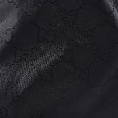 Gucci Nylon Monogram Oversized Overnight Bag Black 11 of 12