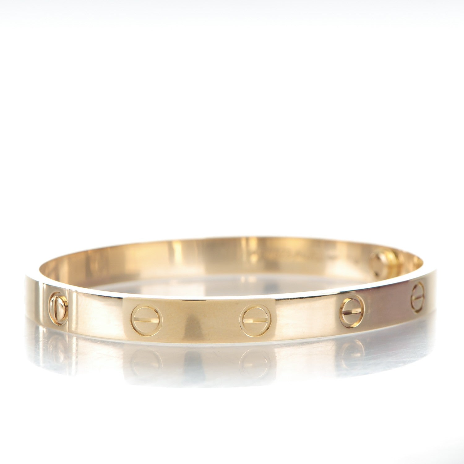 Cartier 18K Yellow Gold LOVE Bracelet 17 3 of 6