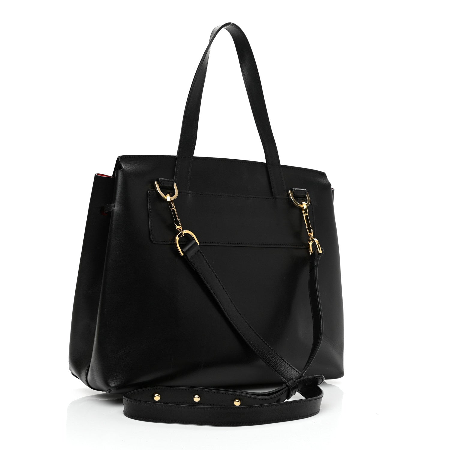 Mansur Gavriel Calfskin Mini Lady Bag Black Flamma 3 of 14