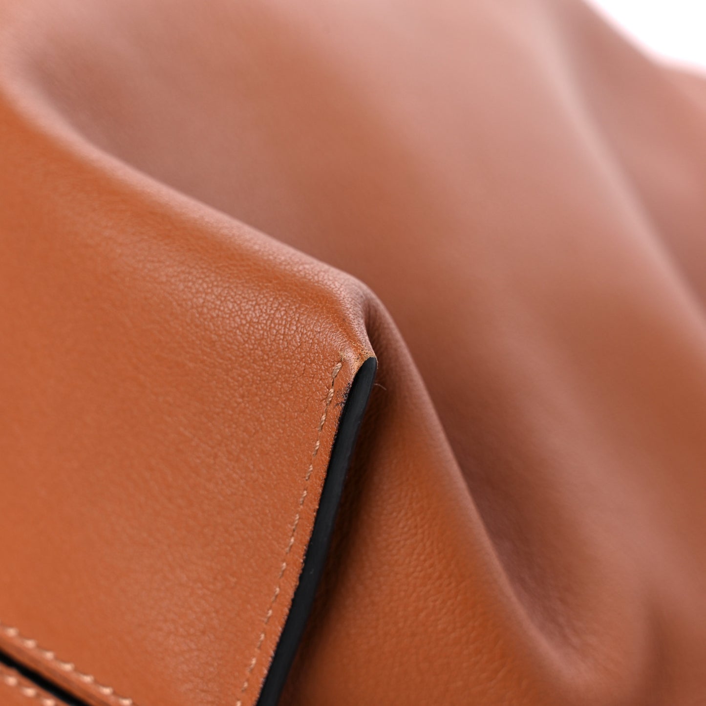 Nappa Medium Flamenco Knot Bag Tan