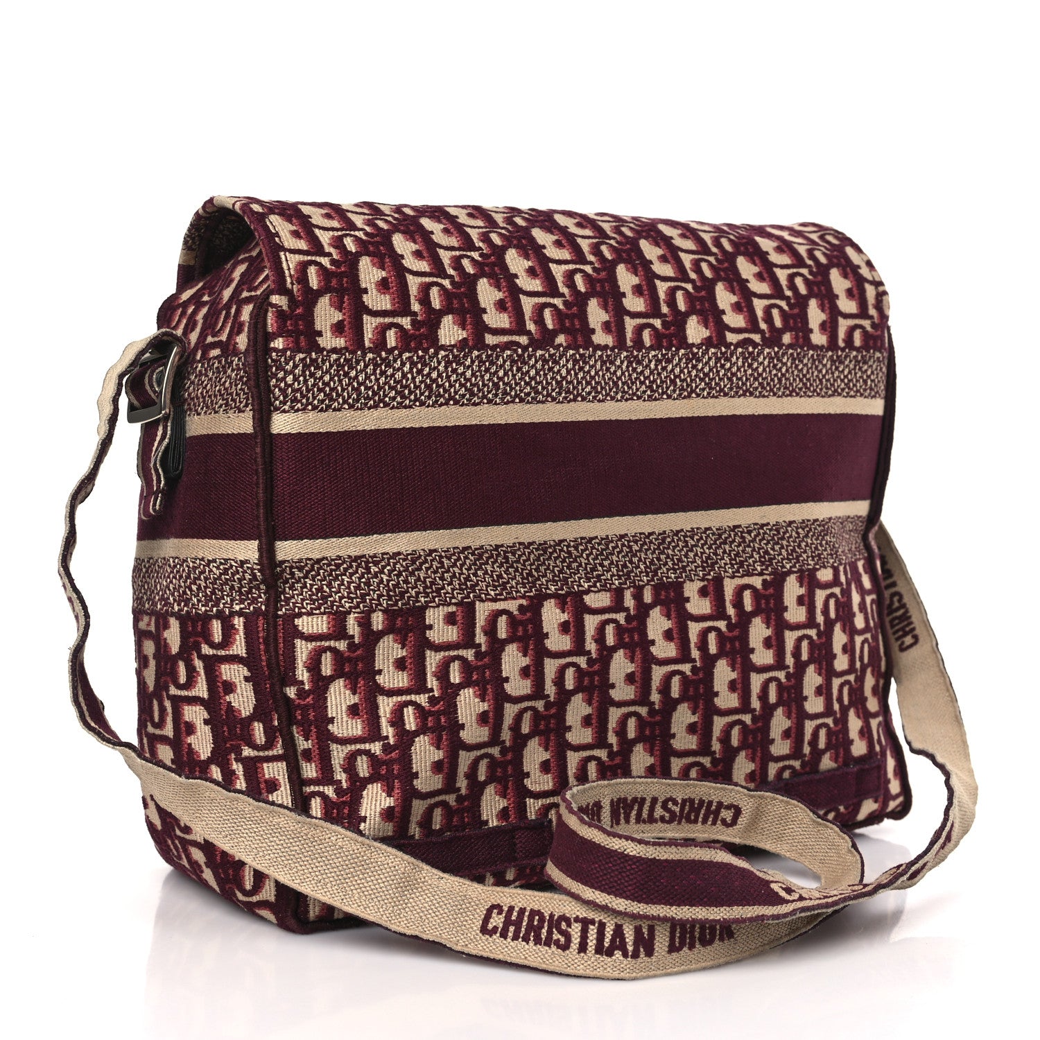 Christian Dior Oblique Medium Diorcamp Messenger Bordeaux 3 of 9