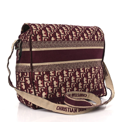 Christian Dior Oblique Medium Diorcamp Messenger Bordeaux 3 of 9