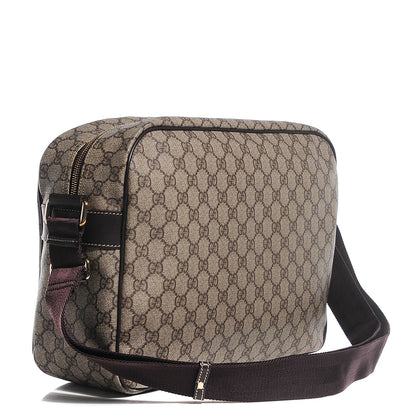Gucci GG Plus Monogram Large Messenger Bag Dark Brown 3 of 7