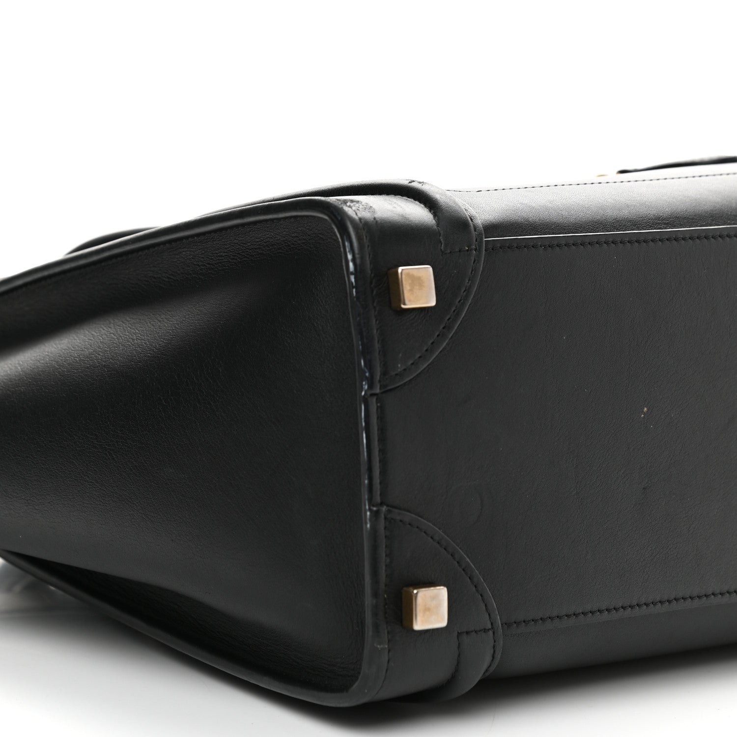 Celine Smooth Calfskin Micro Luggage Black 8 of 13