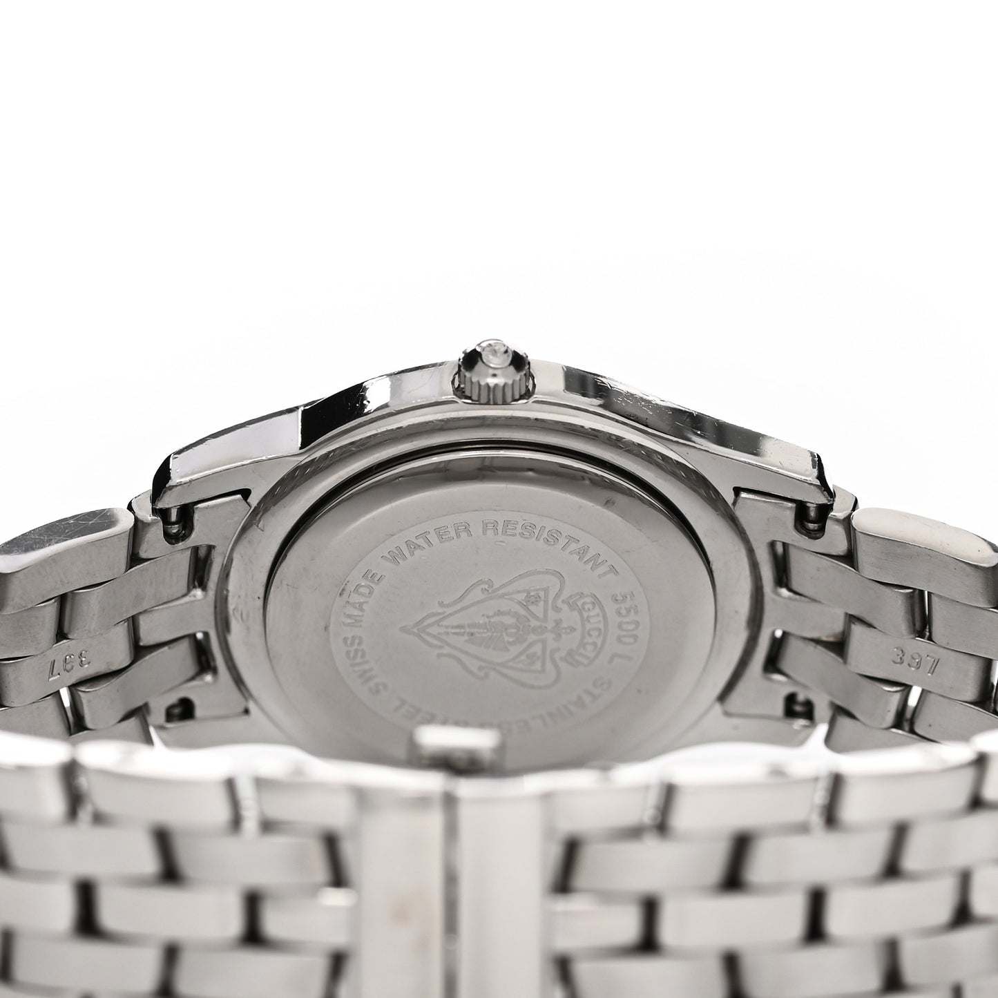 Stainless Steel 27mm 5500L Quartz Watch Black