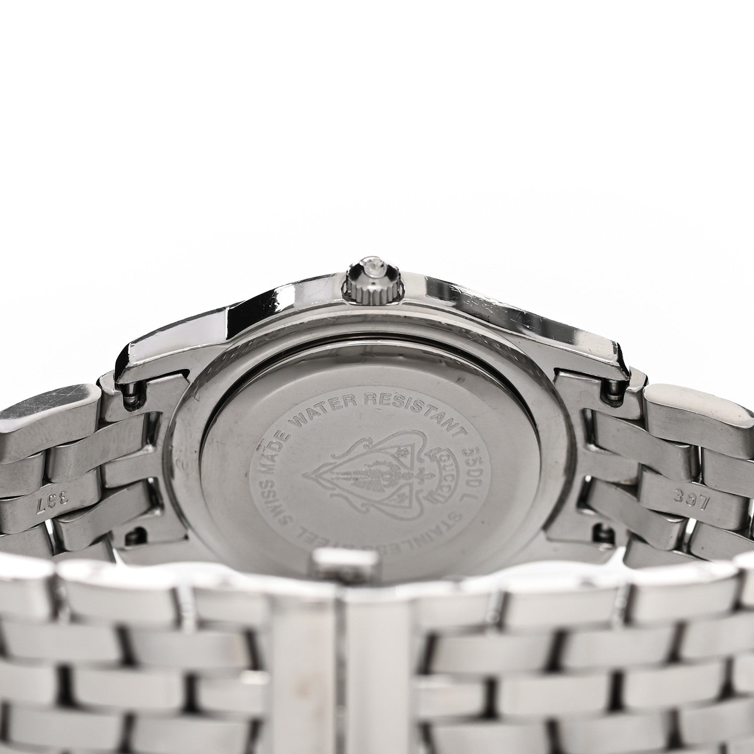 Gucci Stainless Steel 27mm 5500L Quartz Watch Black 4 of 4
