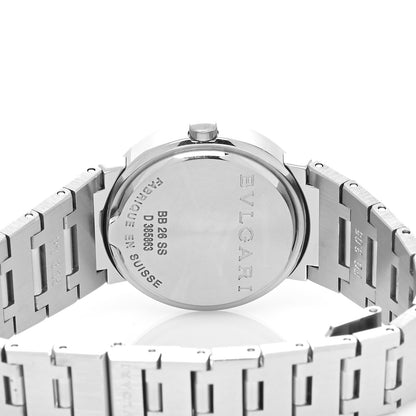 Bulgari Stainless Steel 26mm Quartz Watch Black 4 of 4
