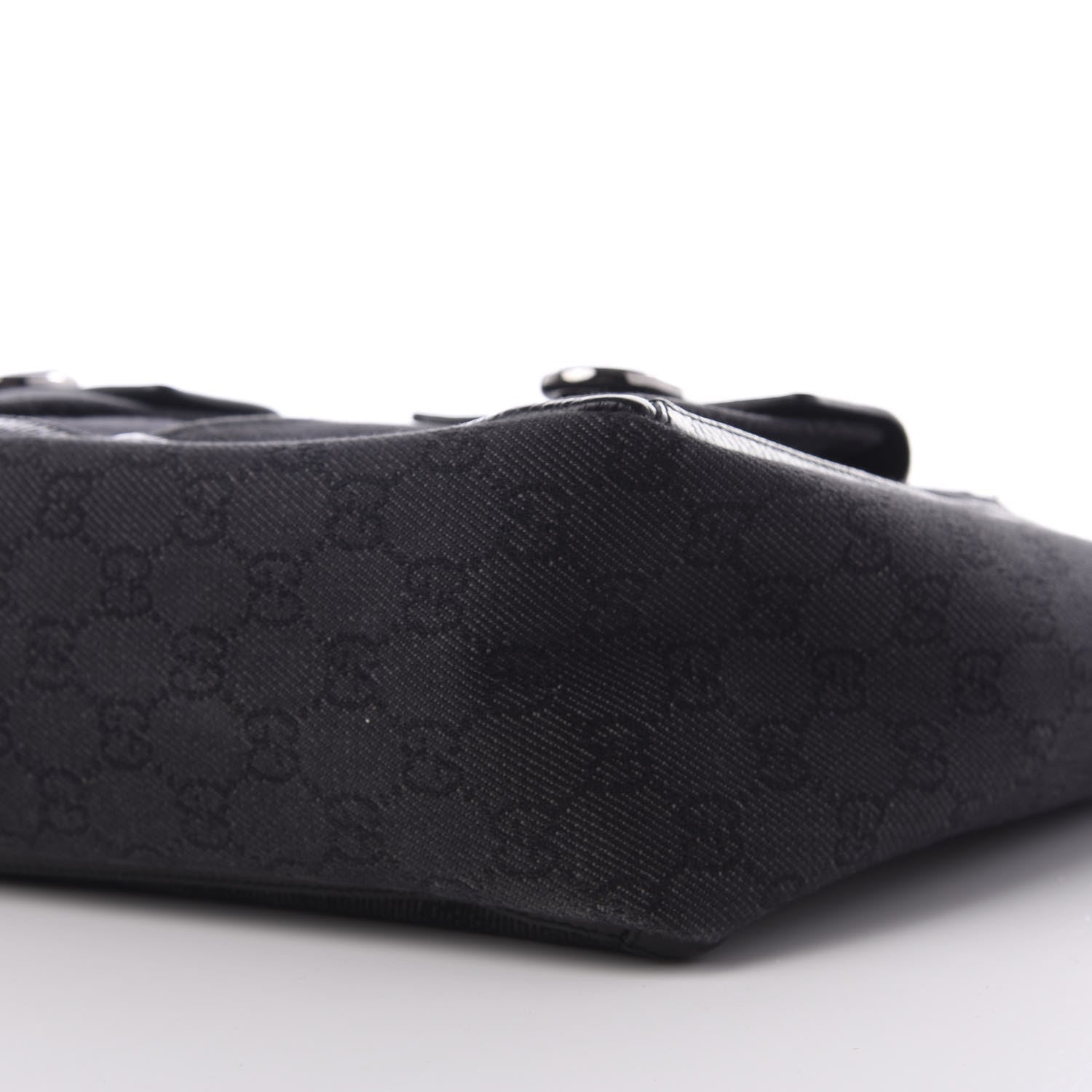 Gucci Monogram Abbey D Ring Tote Black 9 of 9