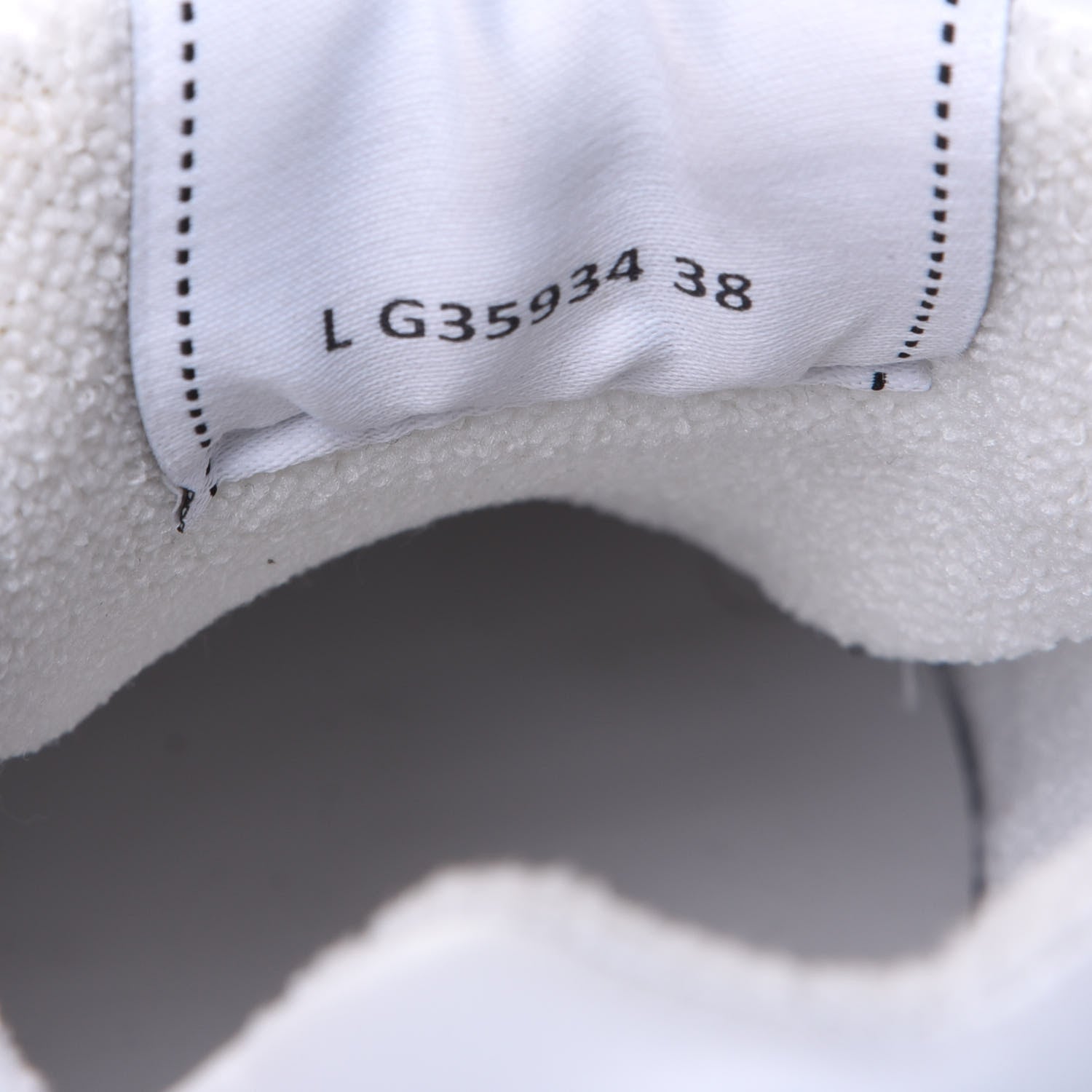 Chanel Calfskin Womens Logo Sneakers 38 White 10 of 10