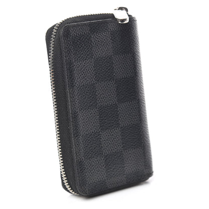 Louis Vuitton Damier Graphite Zippy Coin Purse Vertical 3 of 7
