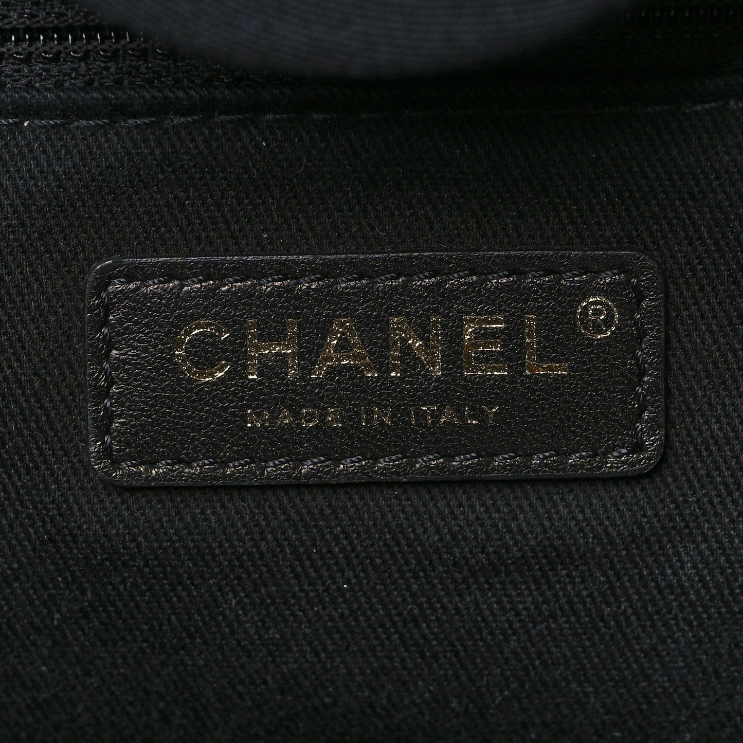 Canvas Medium Deauville Tote Black