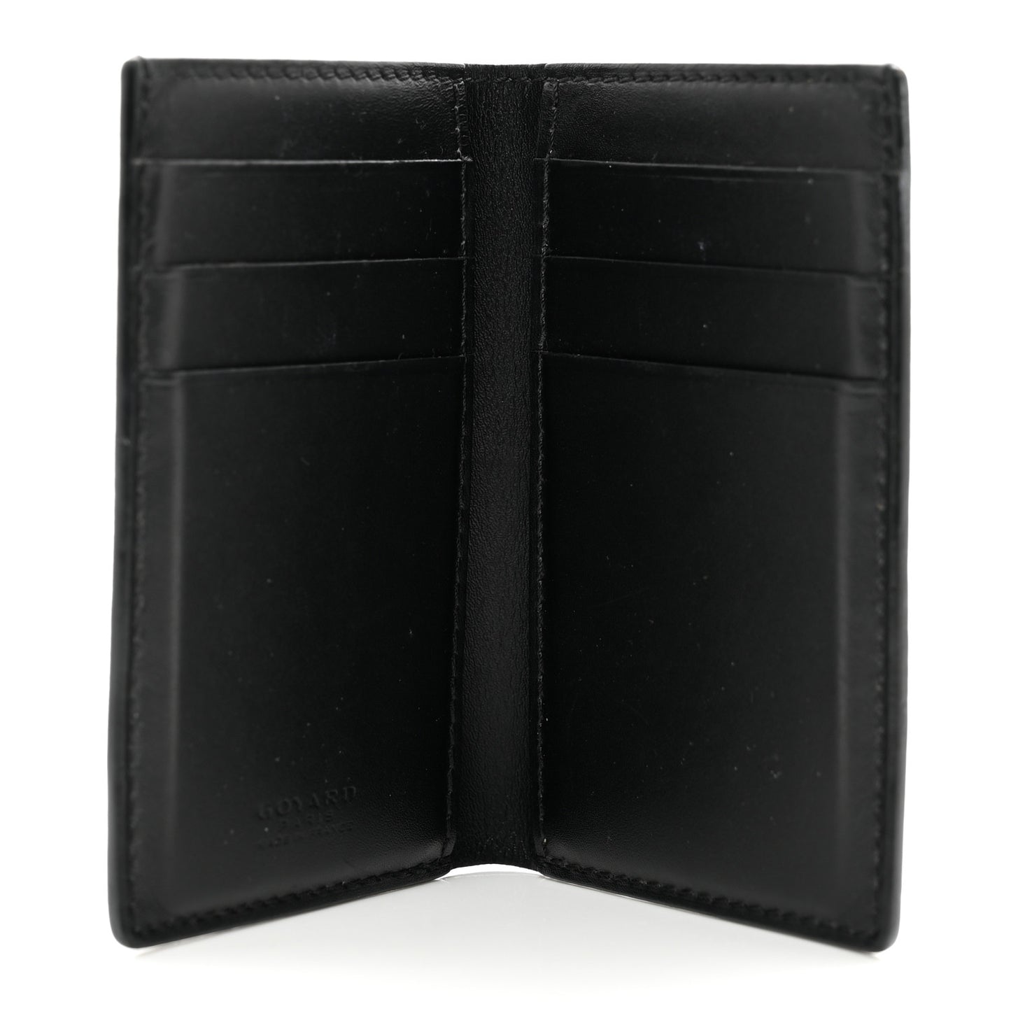 Goyardine Saint Pierre Card Holder Black