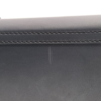 Saint Laurent Smooth Calfskin North South Kaia Satchel Black 10 of 12