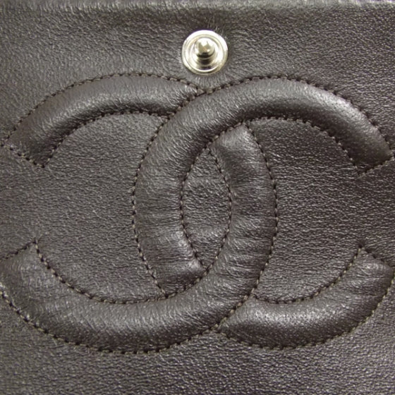 Chanel Lambskin Medium Double Flap Dark Brown 8 of 13