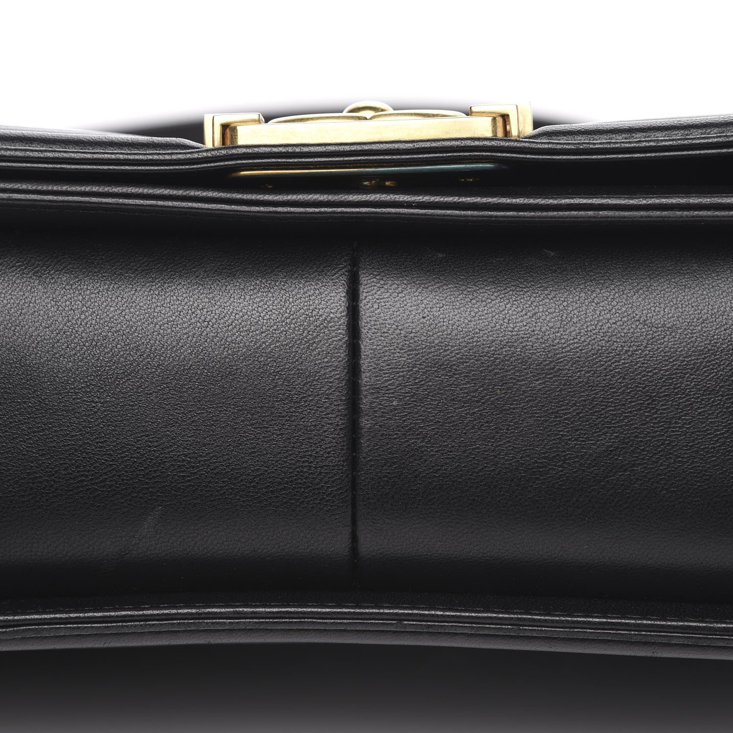 Chanel Lambskin Quilted Medium Boy Flap Black 9 of 15