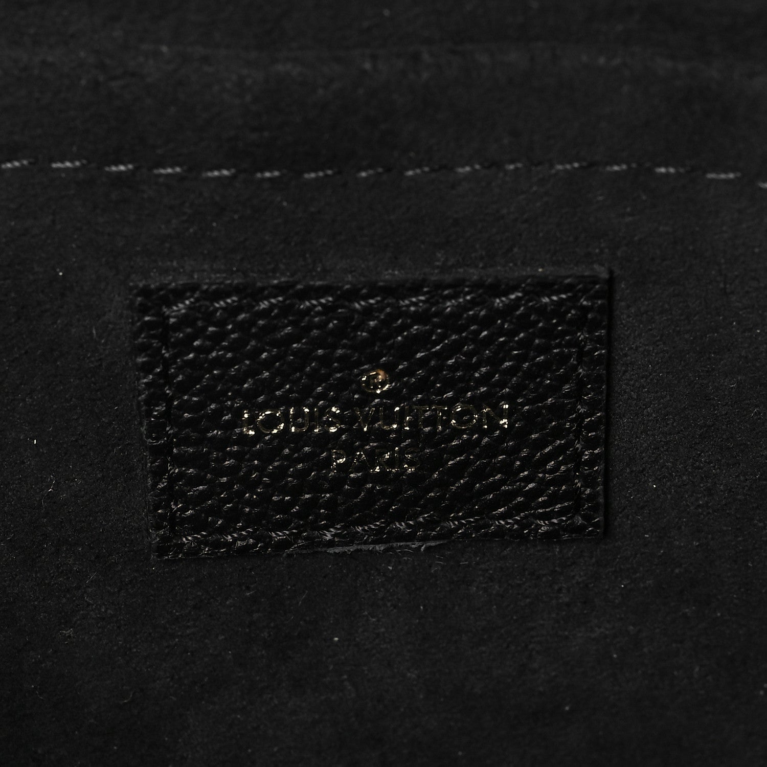 Louis Vuitton Empreinte Monogram Giant Multi Pochette Accessories Black 7 of 7