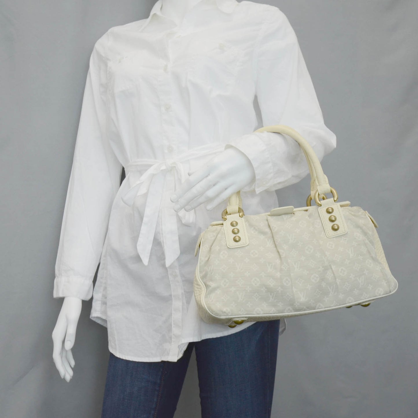 Mini Monogram Trapeze PM Sand