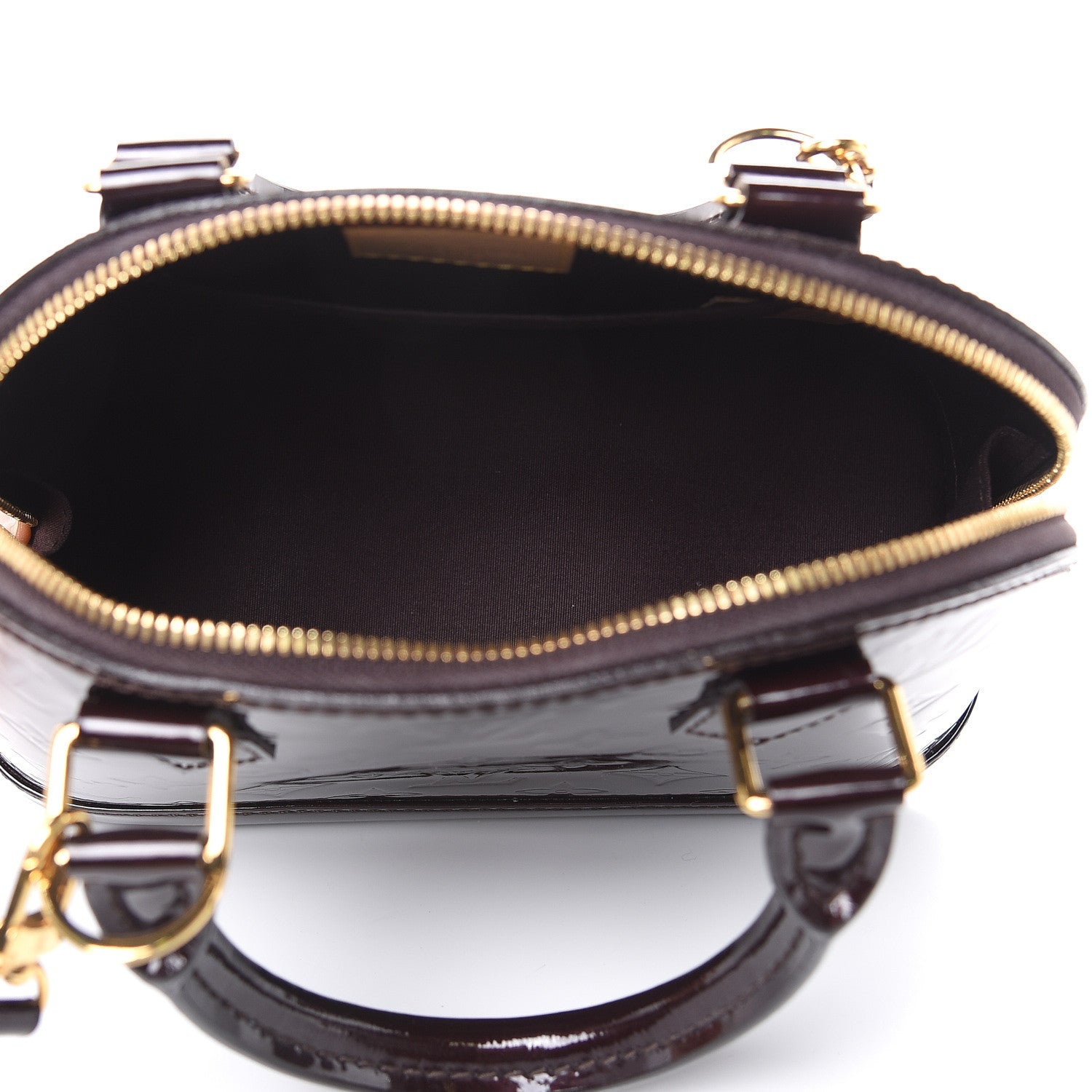 Louis Vuitton Vernis Alma BB Amarante 5 of 11