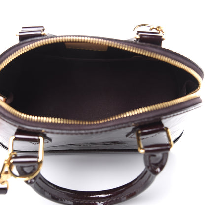 Louis Vuitton Vernis Alma BB Amarante 5 of 11