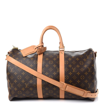 Louis Vuitton Monogram Keepall Bandouliere 45 1 of 15