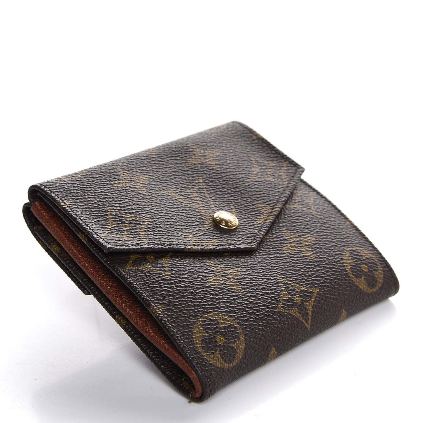 Monogram Porte-Monnaie Billets Cartes Credit Wallet