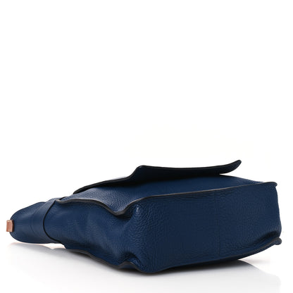 Hermes Taurillon Clemence Marwari PM Bleu Brighton 4 of 11