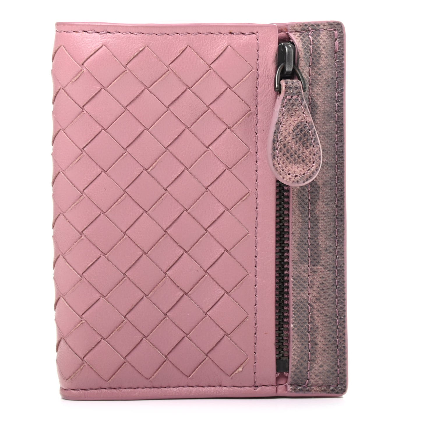 Nappa Ayers Intrecciato Compact Wallet