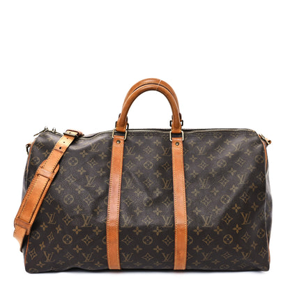 Louis Vuitton Monogram Keepall Bandouliere 50 1 of 15