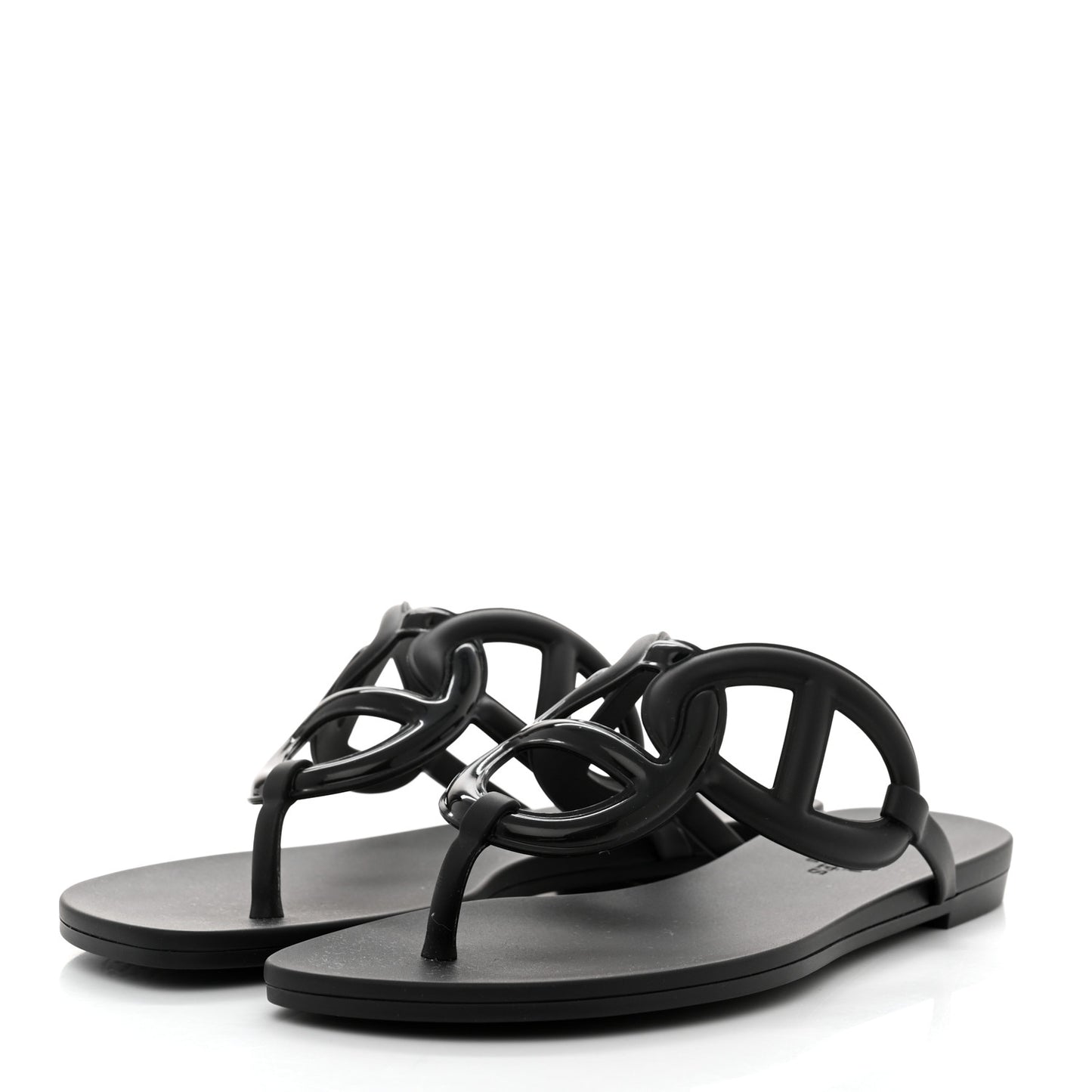 Rubber Womens Egerie Sandals 36 Black