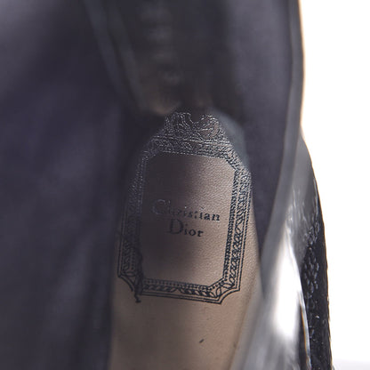 Christian Dior Patent Crystal Short Boots 38 Black 9 of 9