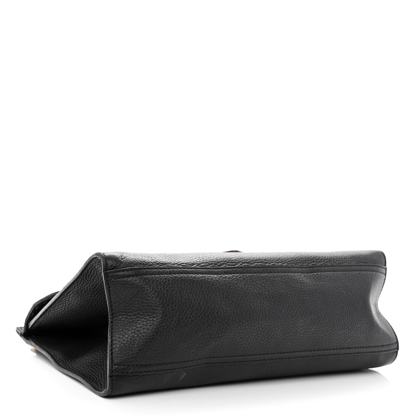 Calfskin Small GG Marmont Top Handle Bag Black