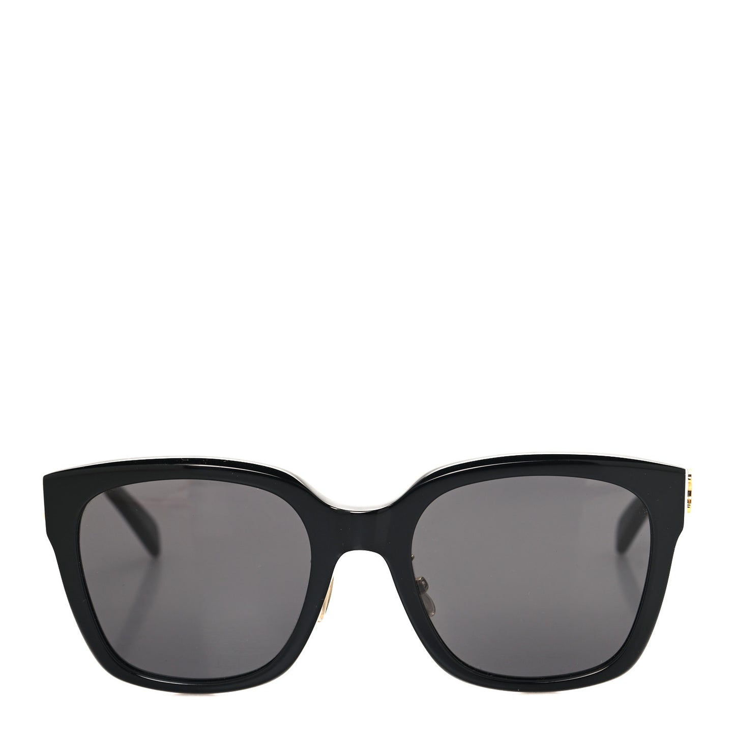 Acetate Triomphe Sunglasses CL40222F Black