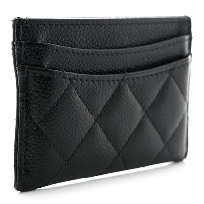 Chanel Caviar Quilted Card Holder Black 3 of 12