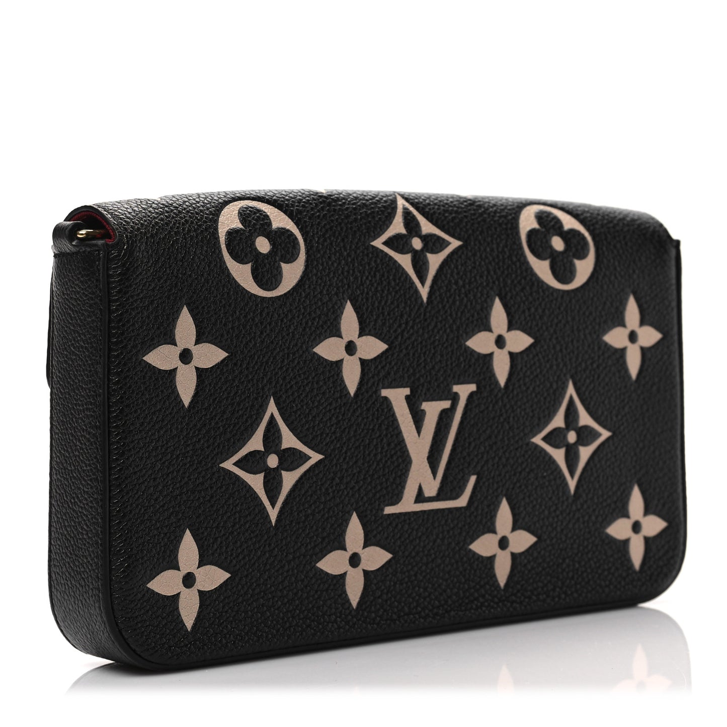 Empreinte Monogram Giant Felicie Pochette Black Beige