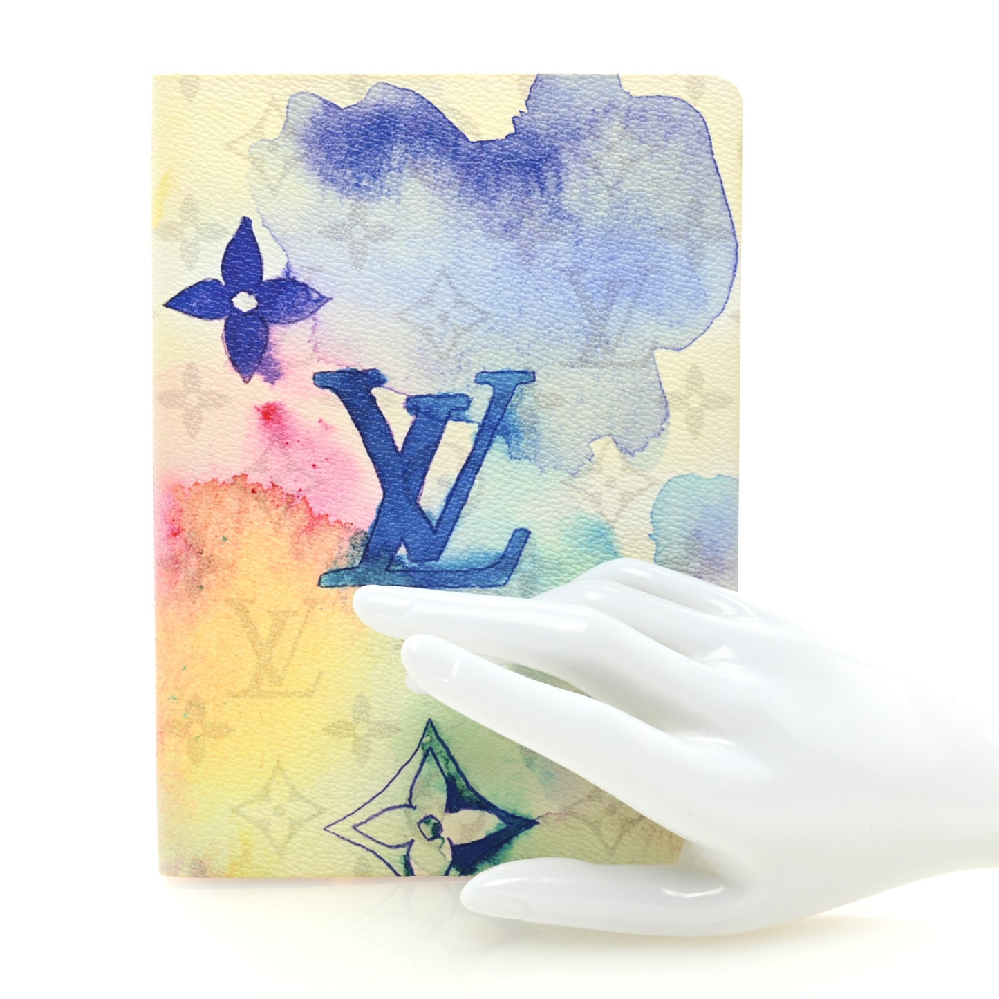 Monogram Watercolor Clemence Notebook Multicolor