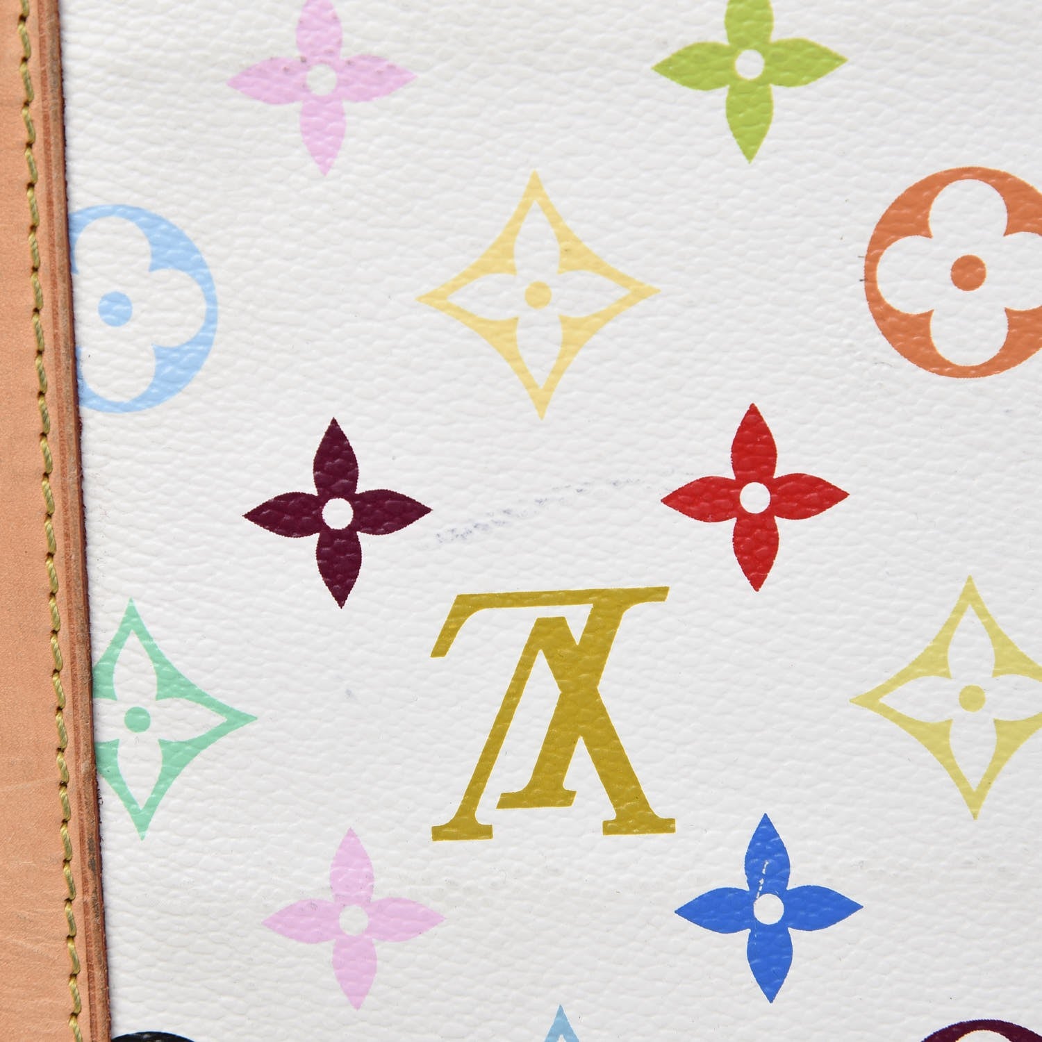 Louis Vuitton Monogram Multicolor Priscilla White 9 of 13