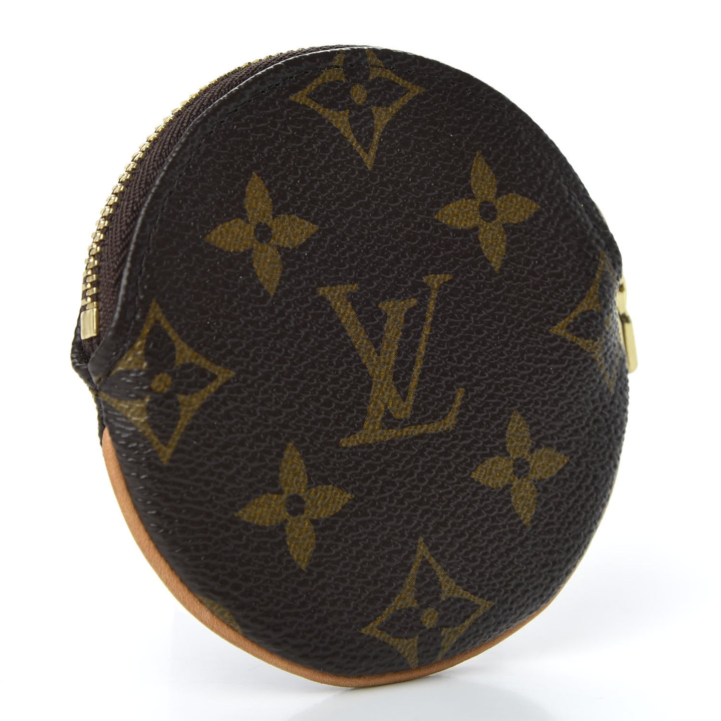 Monogram Round Coin Purse