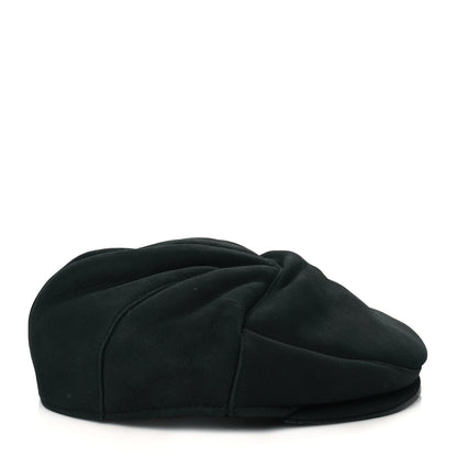 Chanel Lambskin Fur CC Sports Cap 57 Black 2 of 8