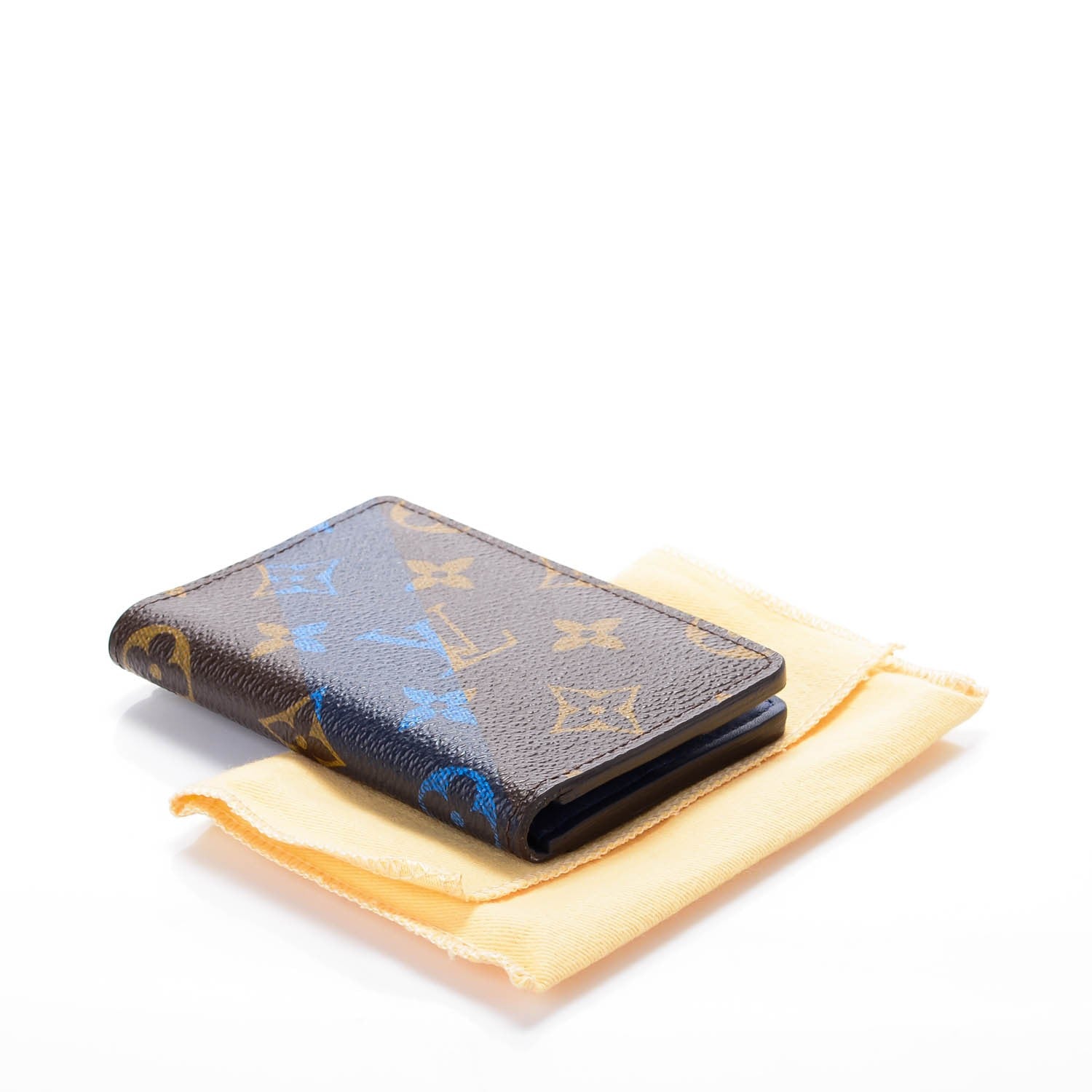 Louis Vuitton Monogram V Pocket Organizer NM Blue 4 of 7