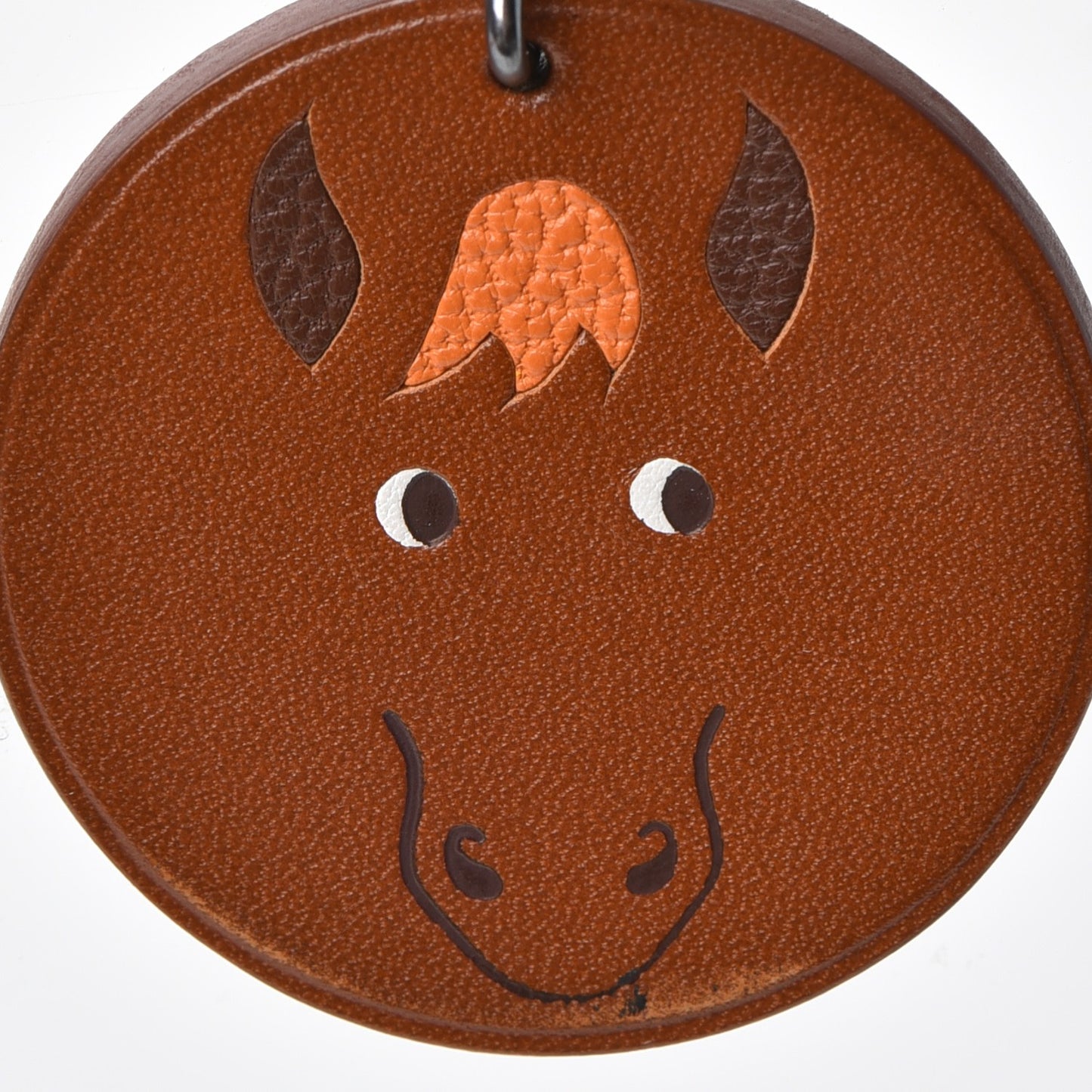 Barenia Horse Key Chain Fauve