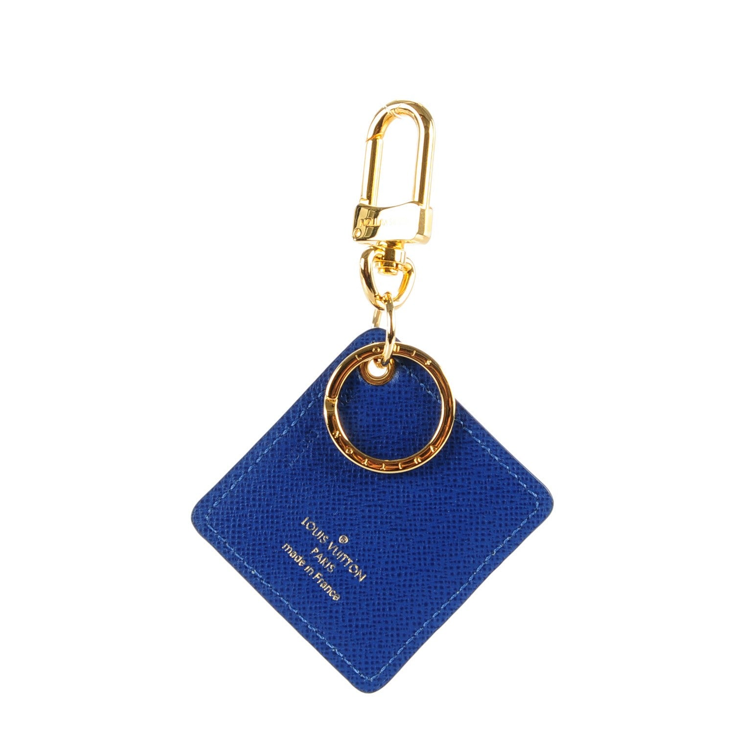 Louis Vuitton Damier Azur Illustre Groom Key Holder 3 of 6