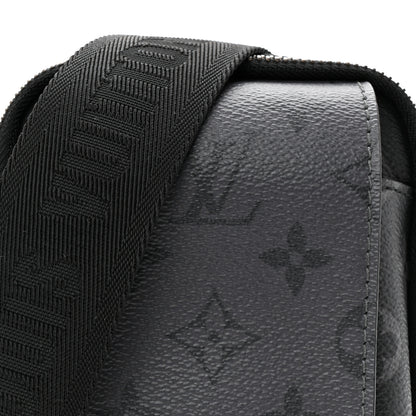 Louis Vuitton Monogram Eclipse Reverse Double Phone Pouch NM 7 of 9