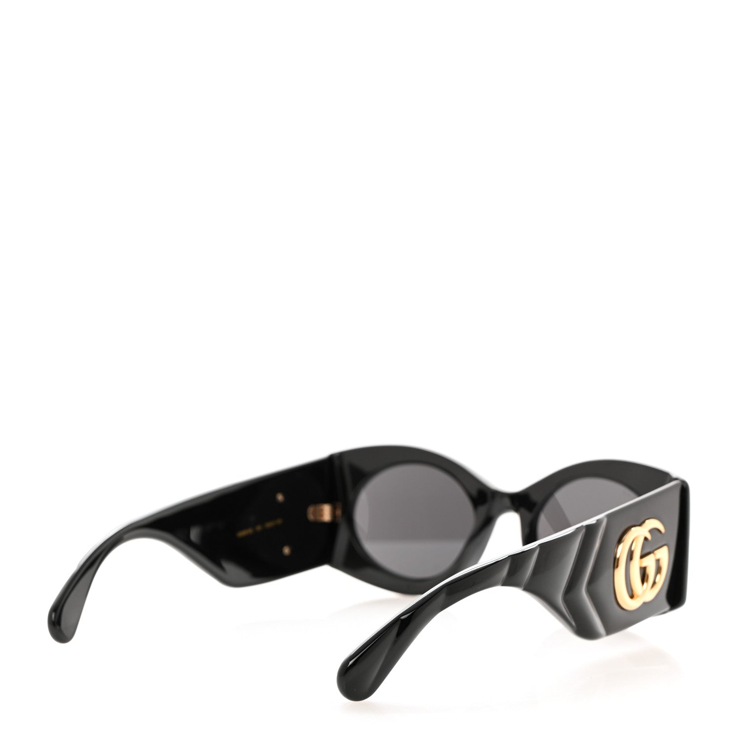 Gucci Acetate Frame GG Marmont Logo Sunglasses GG0810S Black 4 of 7