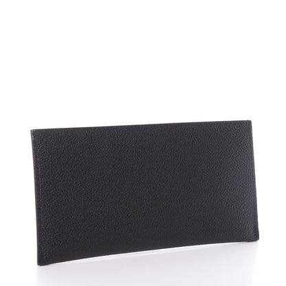 Louis Vuitton Calfskin Felicie Chain Wallet Card Holder Insert Black 3 of 6