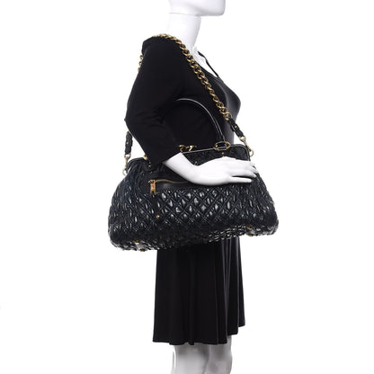 Marc Jacobs Calfskin Quilted Stam Navy 2 of 10