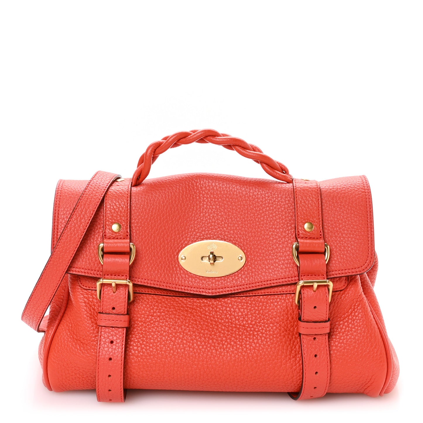 Heavy Grain Medium Alexa Coral Orange