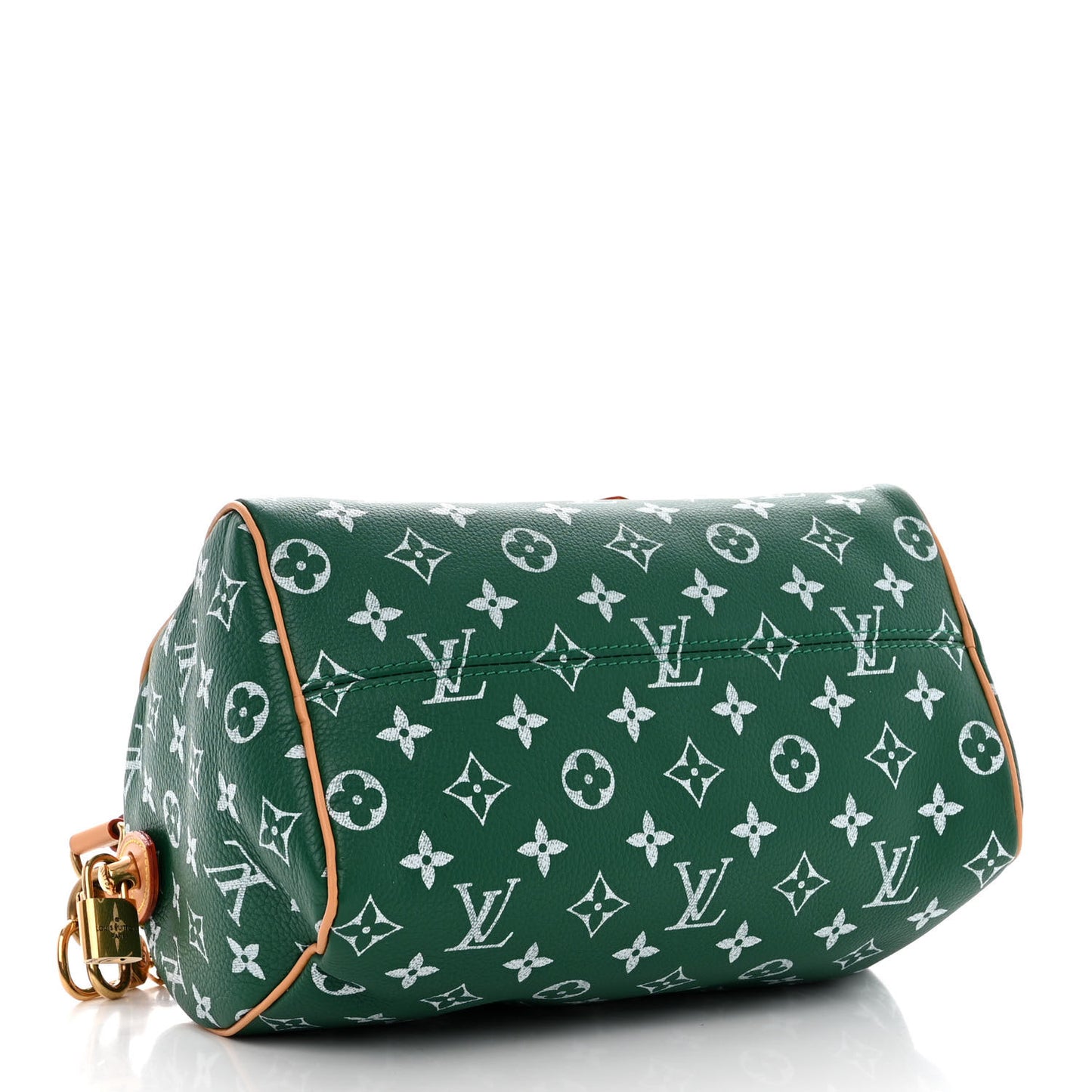 Calfskin Monogram Speedy P9 Bandouliere 25 Green
