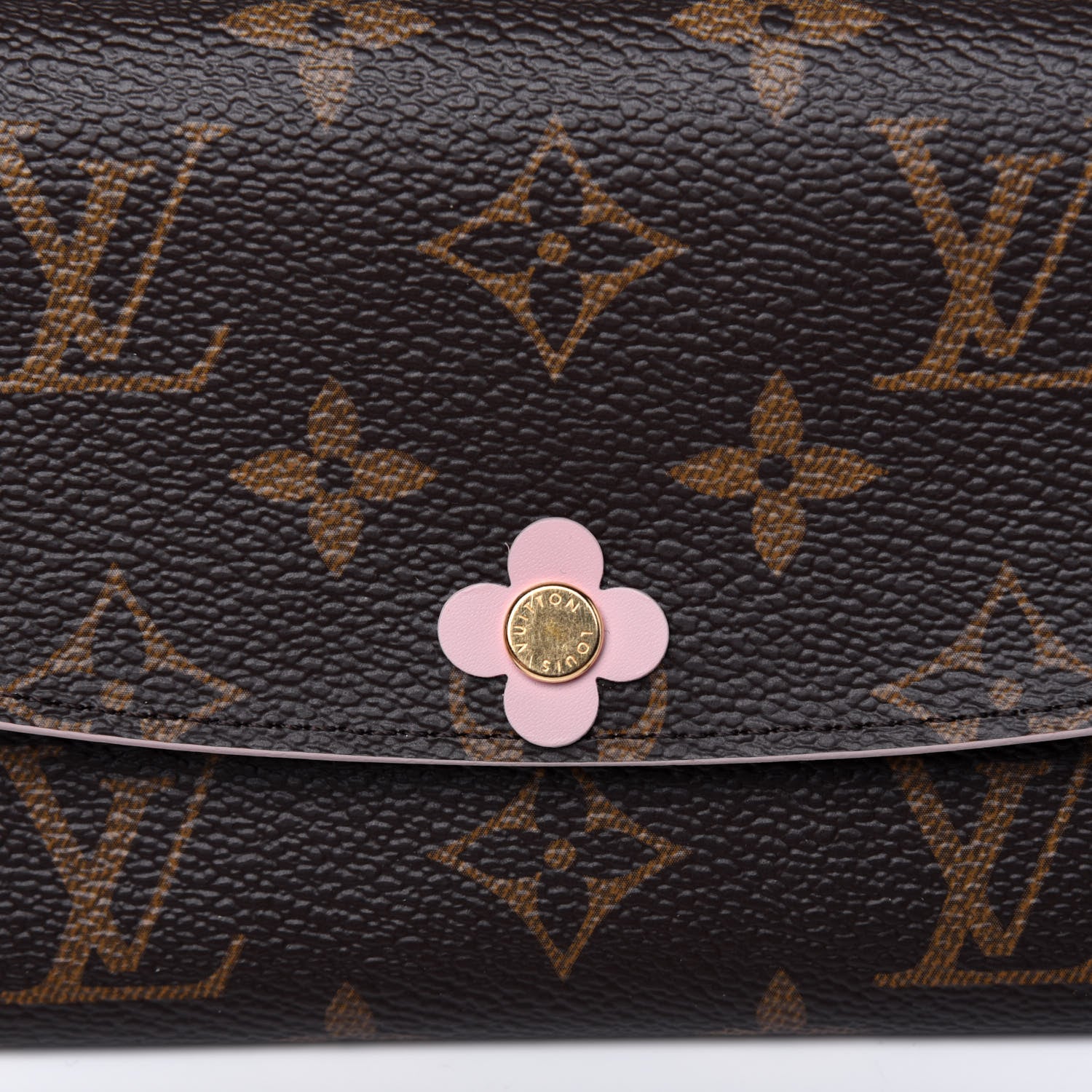 Louis Vuitton Monogram Bloom Flower Emilie Wallet 10 of 11